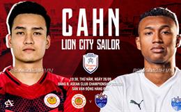 CAHN đè bẹp Lion City ở lượt thứ 2 Shopee Cup 2024/25